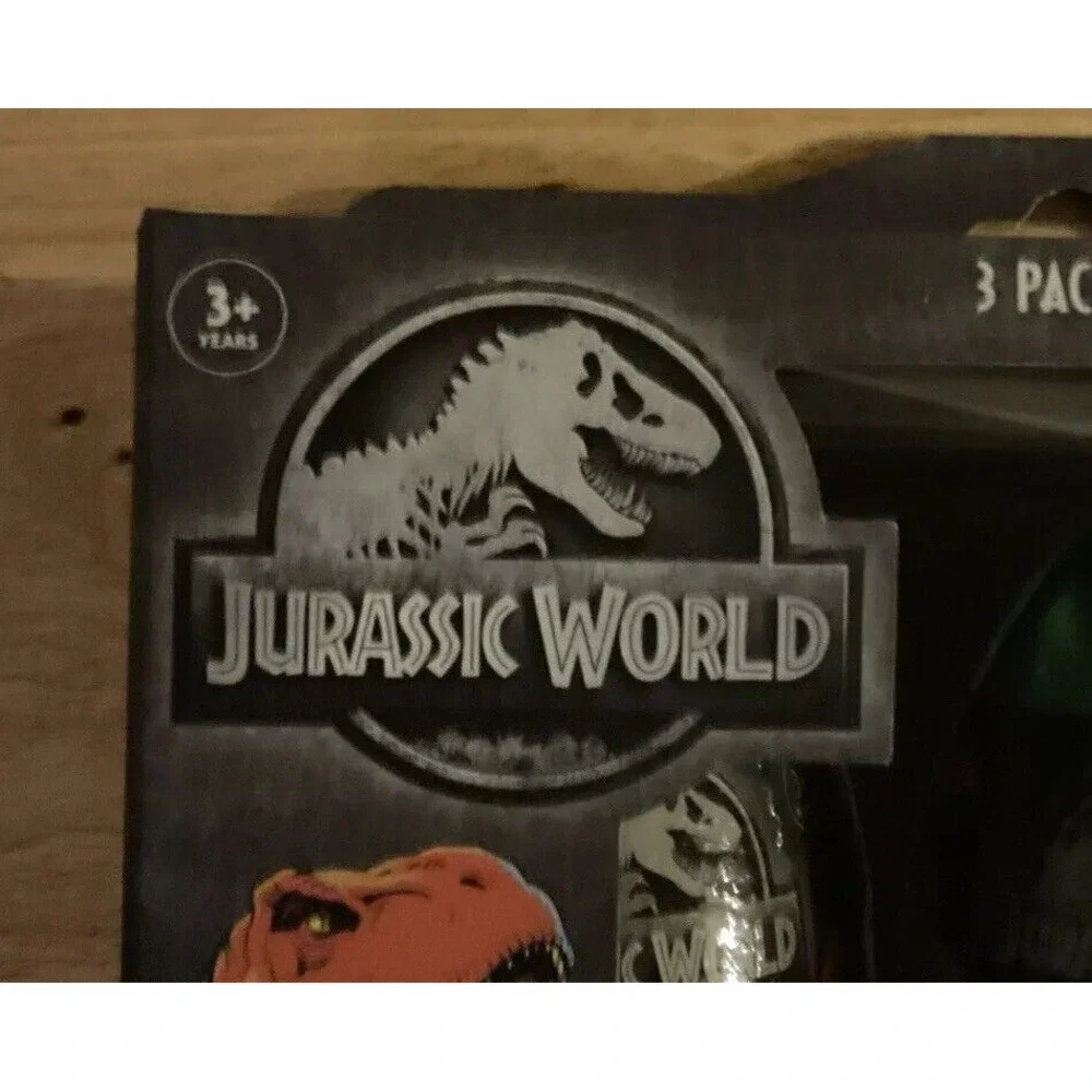 Jurassic World Captive Color Change 3‎ Pack Dinosaurs In Slime, Epic Evolution
